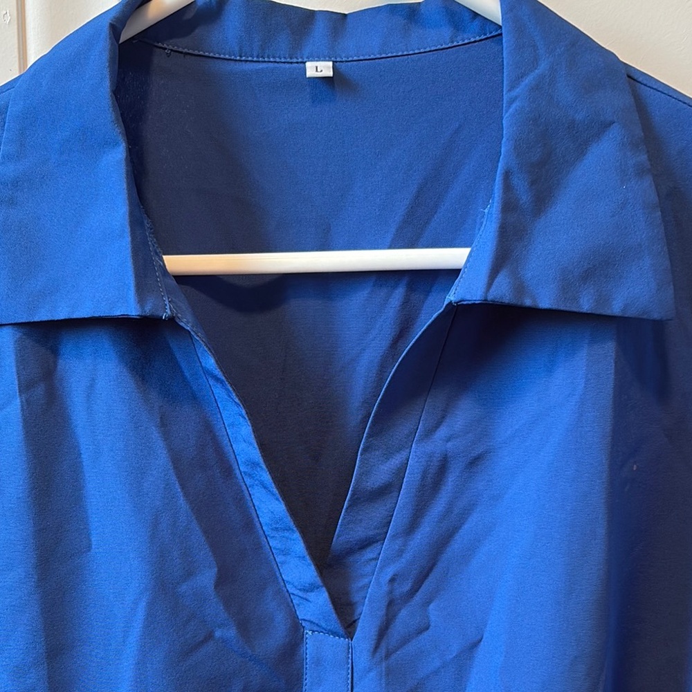 Blue Women's Top - Picture 4 of 5